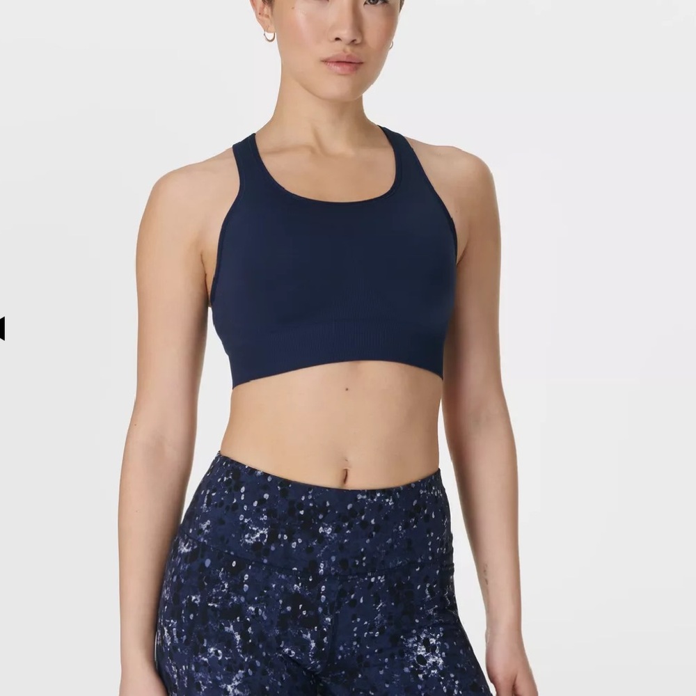 NWOT Sweaty Betty Stamina Bra in navy  - M